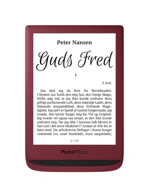 eBookReader PocketBook Touch Lux 5 rød